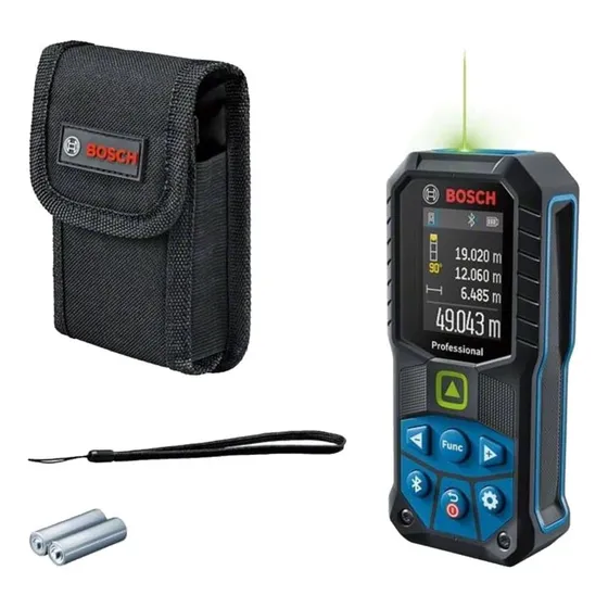 Medidor Laser De Distancia Bosch 50mt Glm50-27 Cglinea Verde