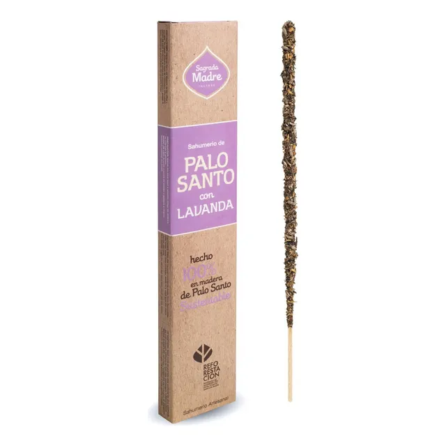 Sahumerio Palo Santo con Lavanda - Sagrada Madre