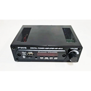 Receiver Ambiente Bluetooth Usb Sd Fm Pws Mp-401a 100w Rms Receiver Ambiente Bluetooth Usb Sd Fm Pws Mp-401a 100w Rms