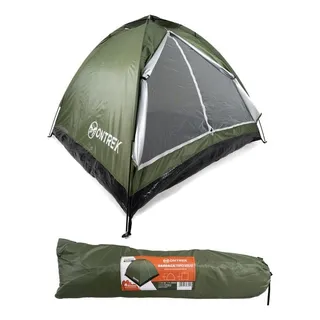 Barraca Camping 4 Pessoas Compacta Com Bag Tipo Iglu Ontrek Cor Verde Barraca Camping 4 Pessoas Compacta Com Bag Tipo Iglu Ontrek Cor Verde