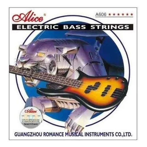 Encordado P/ Bajo Electrico 5 Cuerdas Medium 045 Alice