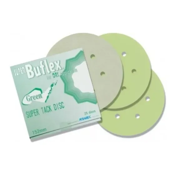 Lija Tela Kovax Super Buflex Grano 2000 152mm Redonda Disco