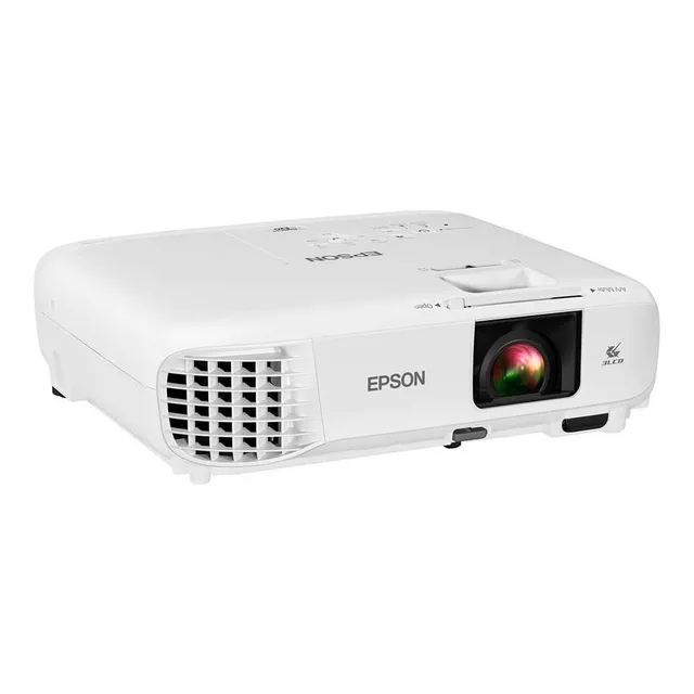 Proyector mini Epson Powerlite E20 3400lm blanco 220V