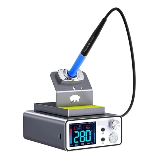 Estação De Solda T3as 200w T3bs 75w Com Ferro De Solda