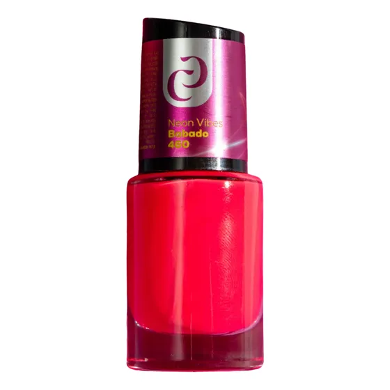Esmalte Cora Neon Vibes Pink Babado N°460 10ml