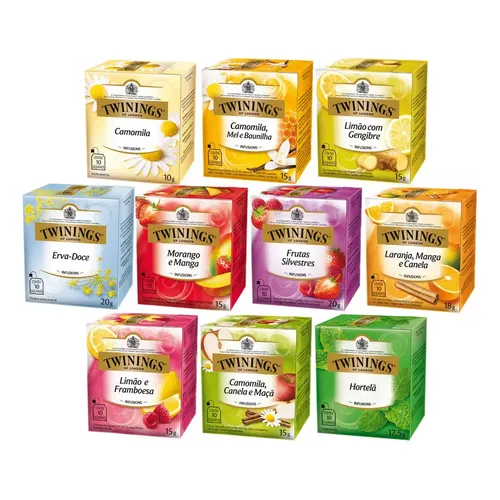 twins出品茶 Chá Preto Limão Twinings Caixa 20g 10 Unidades | MercadoLivre