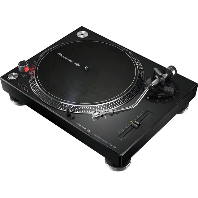 Bandeja para DJ Pioneer DJ Toca Discos PLX-500-K color negro 220V