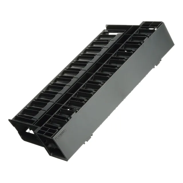 Organizador De Cables Panduit Netmanager Doble Negro Ncmh2