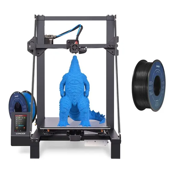 Impresora 3d Lk5 Larga Negro Filamento Pla 0.069 in