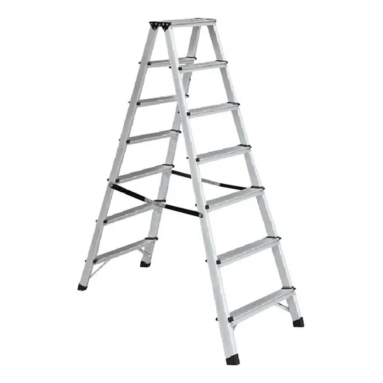 Escalera Doble De Aluminio Con 7 Escalones, Karlen