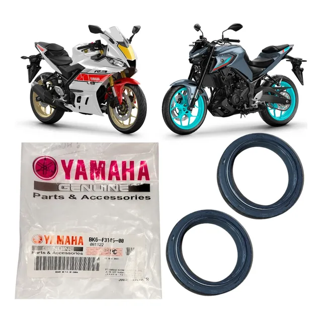 Par Retentor Oleo Bengala Mt03 Yzf R3 Suspenção Invertida