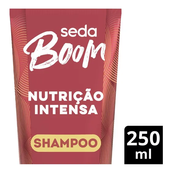 Shampoo Boom Nutrição Intensa Poder Do Crespo 250ml Seda
