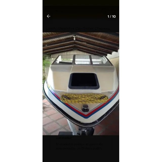 Lancha Deportiva Marca Bayliner 