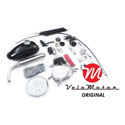 Velomotor Kit Motor Bicicleta 48cc Imp Directo +alta Calidad