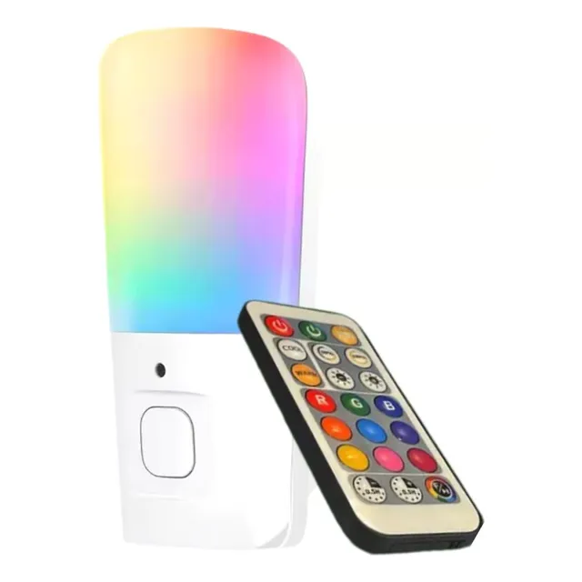 Luz Nocturna Con Control Remoto