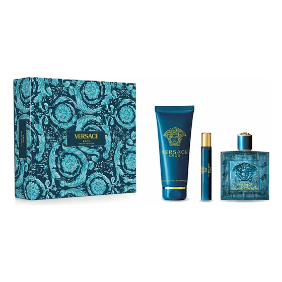 Set Versace Eros Pour Homme Edt 100 Ml Para Hombre