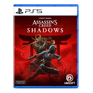 Jogo Ps5 Assassin's Creed Shadows MĂdia FĂsica Jogo Ps5 Assassin's Creed Shadows MĂdia FĂsica