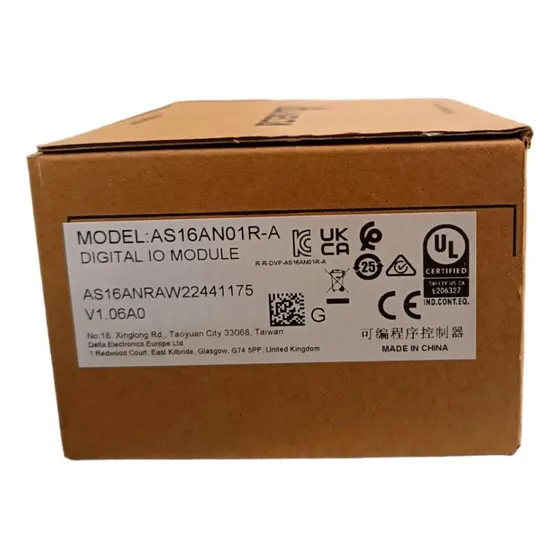 As16an01r-a Digital Io Modulo Delta 