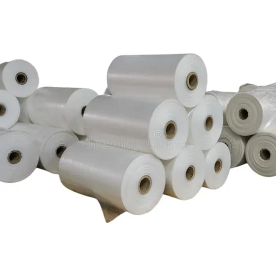 Rollo Tubular Polietileno 14  Alta Densidad Transparente10kg