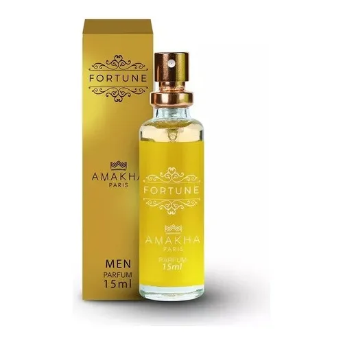 Perfume Fortune Amakha Paris Para Hombre, 15 Ml, Para Bolsa De Bolsillo