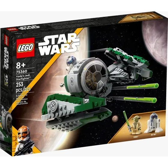Lego Star Wars - Yoda's Jedi Starfighter - 253 Pcs - 75360