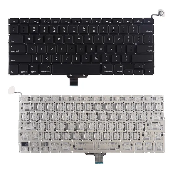 Teclado Macbook Pro Apple 13 A1278 2009-2012 Us Americano Cor Preto Idioma Inglês US