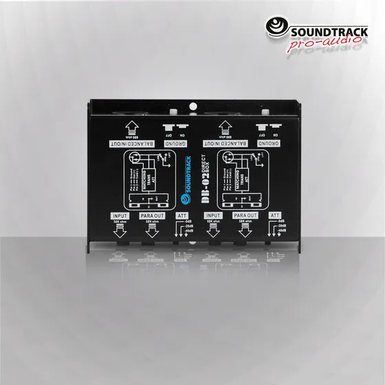 Caja De Acople Pasiva 2 Canales Studio Z Db-02
