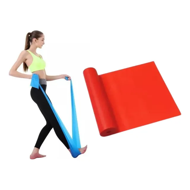 Banda Resistencia Elástica Para Yoga Pilates Estiramientos