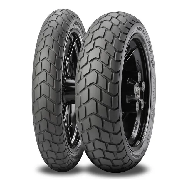 Cubierta Moto Combo 100/90-19 Y 130/80-17 Pirelli  Mt60 Endu