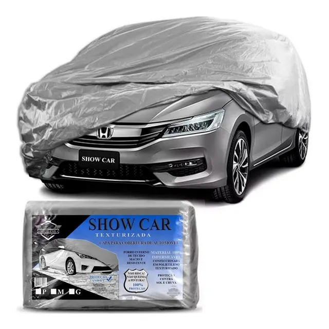 Capa Para Carro Impermeável Proteção Chuva Sol Anti Raios Uv
