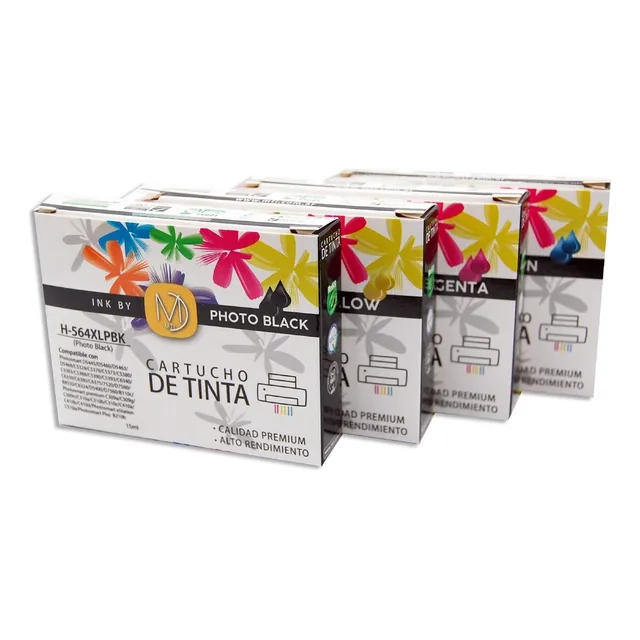 Cartucho 564xl Impresora B210 B209 6380 5460 Pack X 4 Photo