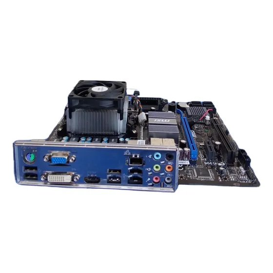 Tarjeta Madre Msi Socket Am3 + Procesador Phemon