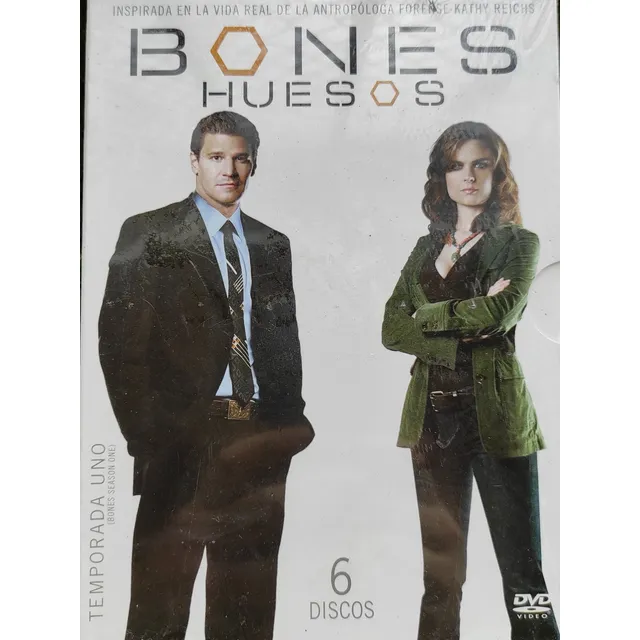 Bones Dvd Primera Temporada Completa Original 6 Discos Nueva