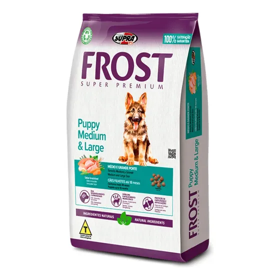 Comida Frost Cachorro Razas Grandes 15kg mas 2 kg | Cuotas sin interés