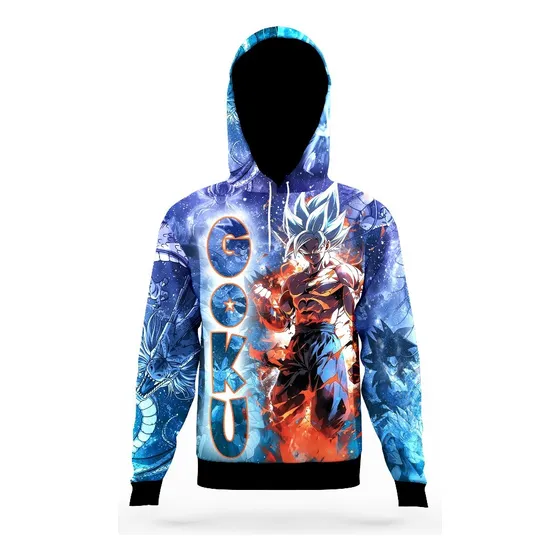 Suéter Goku Dragón Ball Tallas 4 Y 6