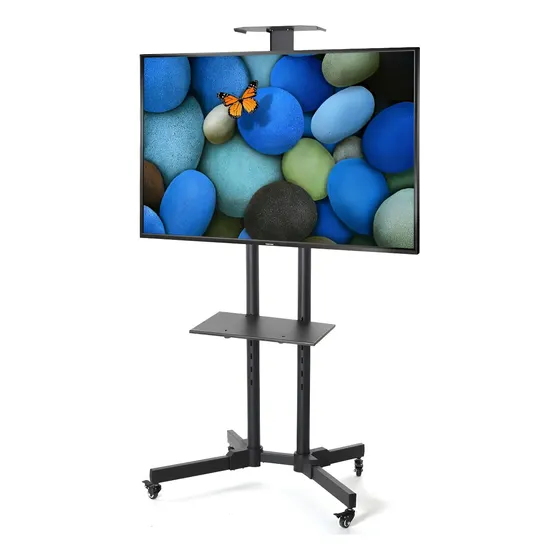 Rack Soporte De Pedestal Para Tv 32 A 65 Pulgadas - Pk1500 Color Negro | Cuotas sin interés