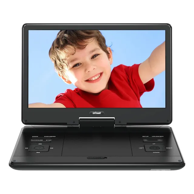 Reproductor De Dvd Portátil Con Pantalla Hd De 38 Cm