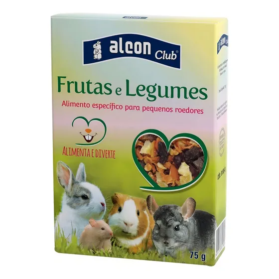 Ração Alcon Club Roedores Frutas E Legumes 75g