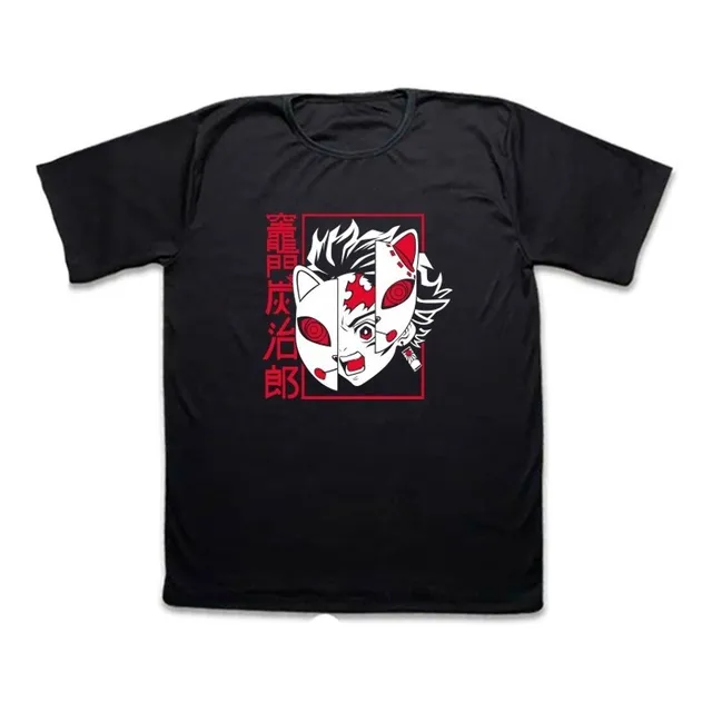 Franelas Camisetas Tanjiro Demon Slayer Kimetsu No Yaiba Ani