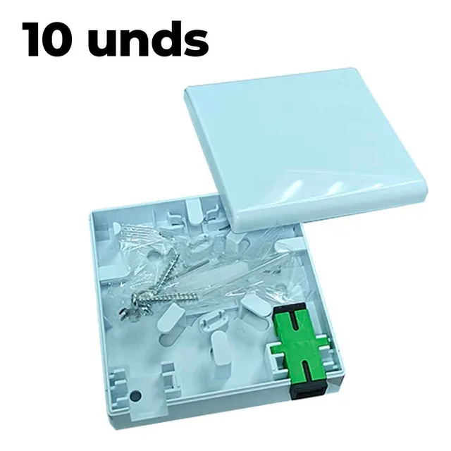 Cajetin Roseta Caja Terminal Gpon Ftth Fibra Optica
