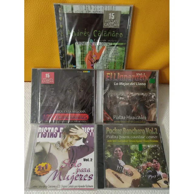 Pistas Para Cantar En Cd