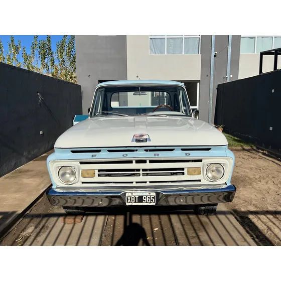 Ford F-100 V8 Fase Ii