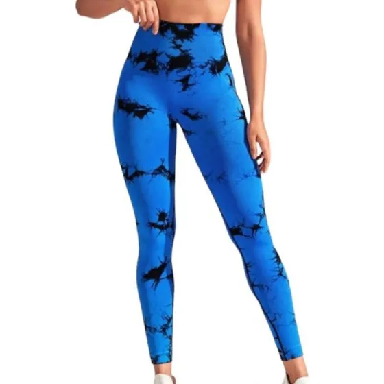 Licra Larga Estampada Deportiva De Dama Para Entrenar Gym