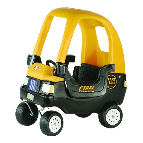 Auto Taxi Rotoys Autito Caminador Cupe Lady Taxi