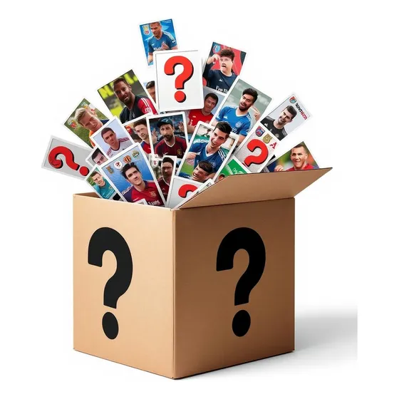 Caja Misteriosa Gigante Tarjetas De Fútbol Panini Y Topps