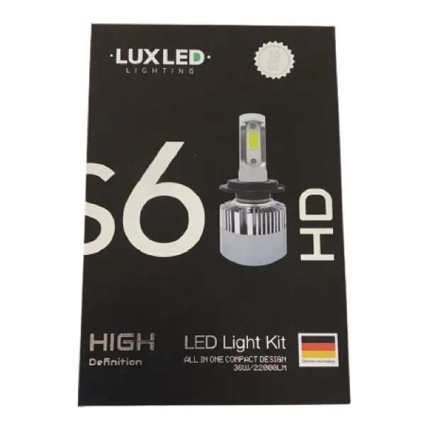 Kit Cree Led S6 Hd Nueva Generacion 2021! H4 H7 H1 H11