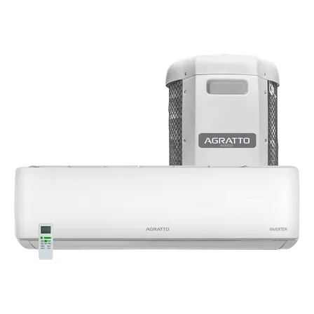 Ar Condicionado Hw Inverter Agratto 18000 Btus Frio Branco 220v