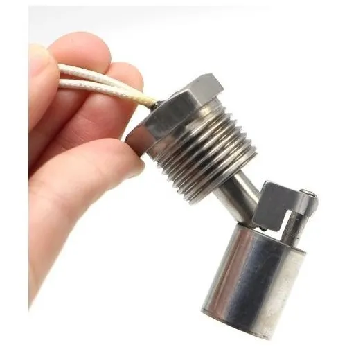 Sensor Flotador Nivel Horizontal Mini Acero Inoxidable 