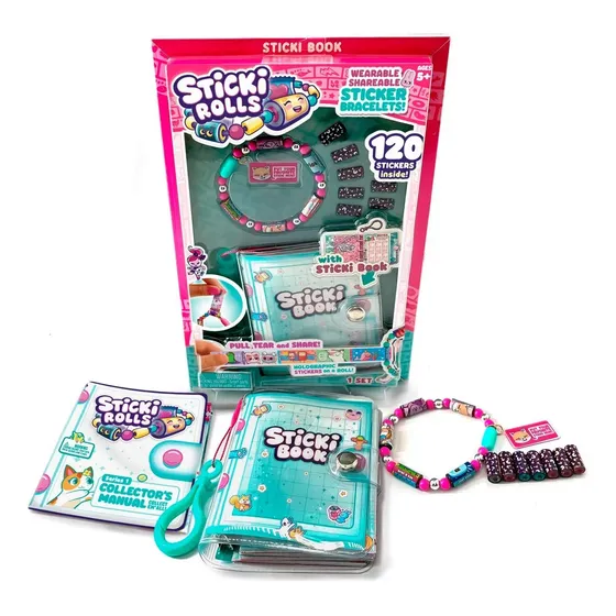 Set De Calcomanías Sticki Rolls Colección Kawaii