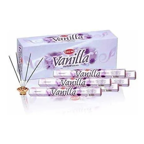 Varilla HEM incenso vareta fragancia Vainilla pack de 120 en caja x 120 unidades